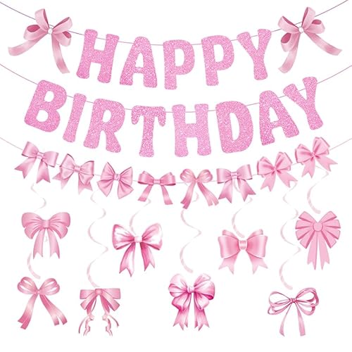 Schleife Geburtstag Party Dekorationen Rosa Schleife Geburtstag Banner Bogen Party Hängende Wirbel Dekorationen Set Für Mädchen Schleife Kokette Geburtstag Dekorationen Bogen Party Dekor Brautdusche Schleife Geburtstag Party Dekorationen Rosa Schleife Geburtstag Banner Bogen Party Hängende Wirbel Dekorationen Set Für Mädchen Schleife Kokette Geburtstag Dekorationen Bogen Party Dekor Brautdusche von Ucuse