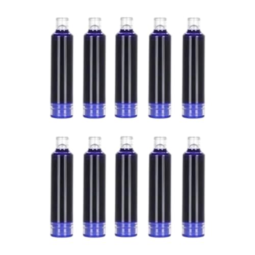 Ucuse Füllfederhalter, einziehbar, blaue und schwarze Tinte, transparenter Schaft, inklusive nachfüllbaren Tintenpatronen, glattes Schreiben, 0,38 mm, mittlere Spitze, transparenter Schaft für von Ucuse