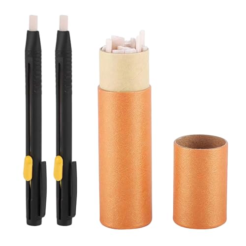 Wärmelöschbarer Stoffmarker zum Nähen, Sticken, Quilten, Waschbarer Löschbarer Austauschbarer Nachfüllmarker Stift, für Baumwolle, Strickstoffe, Nähkreide DIY Marker Stift (2 Stifte + 20 Premium Wärmelöschbarer Stoffmarker zum Nähen, Sticken, Quilten, Waschbarer Löschbarer Austauschbarer Nachfüllmarker Stift, für Baumwolle, Strickstoffe, Nähkreide DIY Marker Stift (2 Stifte + 20 Premium von Ucuse