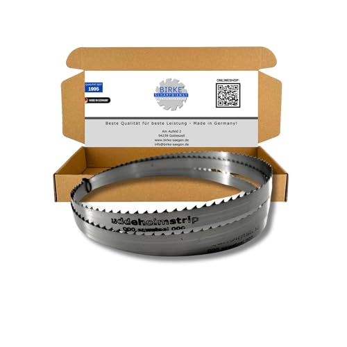 Bandägeblatt für Fleisch/Knochen 1400mm-2940mm x 15mm x 0,5mm B6 (1600mm x 15mm x 0,5 B6) von Uddeholm Schwdenstahl