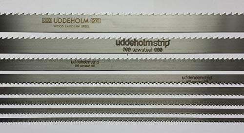 Bandsägeblatt Uddeholm Schwedenstahl 3000mm-5500mm x 25mm (2560mm x 0,5mm ZT7) von Uddeholm Schwdenstahl