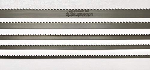 Bandsägeblatt mit gehärteten Zahnspitzen Uddeholm Schwedenstahl 1070mm-2500mm x 10mm (2130mm x 0,4mm 5ZpZ) von Uddeholm Schwdenstahl