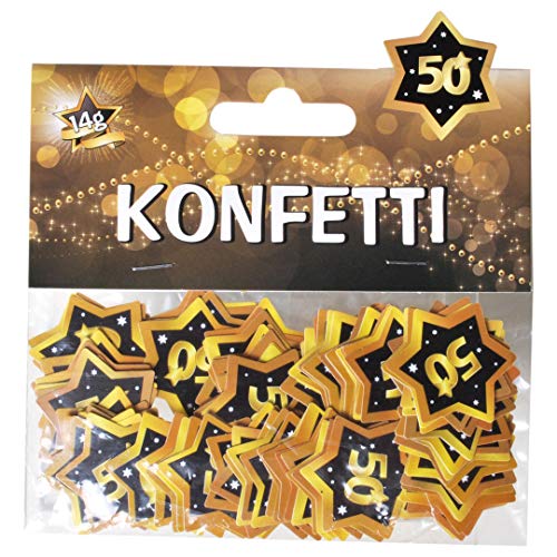 Udo Schmidt 13014 - Konfetti - 14g - Zahl: 50 von Cherioll