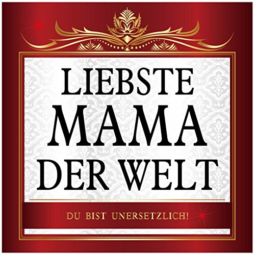 Udo Schmidt Aufkleber Liebste Mama der Welt Sticker 10 x 10 cm Mutter Mom Mommy Muttertag von Udo Schmidt
