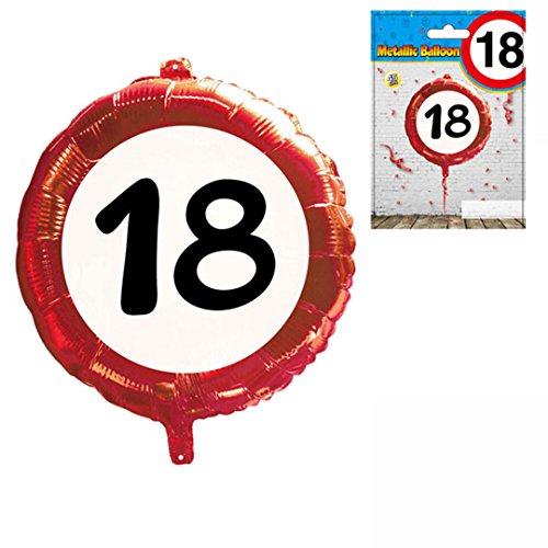 Udo Schmidt Folien-Ballon 18 Kunstsoff 45 cm Partydekoration Geburtstag Luftballon Tischdeko Udo Schmidt Folien-Ballon 18 Kunstsoff 45 cm Partydekoration Geburtstag Luftballon Tischdeko von Udo Schmidt