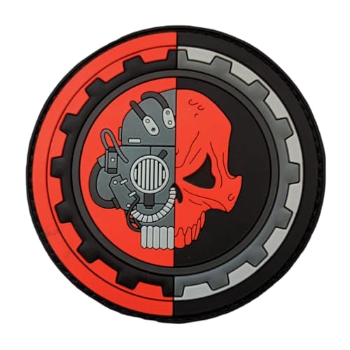 3D PVC Patches Klett, Skelett und Maske Stickerei Aufnäher, Militär Aufkleber Abzeichen, Moral-Patch für Taktische Kleidung Rucksack Baseballkappe Uniform 3D PVC Patches Klett, Skelett und Maske Stickerei Aufnäher, Militär Aufkleber Abzeichen, Moral-Patch für Taktische Kleidung Rucksack Baseballkappe Uniform von Ueiwffzo