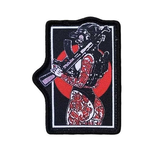 Anime-Mädchen Printed Patch Tactical Military Patch für Taktische Kleidung Rucksack Baseballkappe Uniform Weste Backpack Jackets von Ueiwffzo