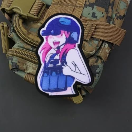 Anime Sexy Girl Patch – Waifu Material Meme Patches, militärischer taktischer Morale Patch mit Klettverschluss, Patches für Rucksäcke, Militäruniformen, Jeans, Jacken, Westen, Mützen und mehr Anime Sexy Girl Patch – Waifu Material Meme Patches, militärischer taktischer Morale Patch mit Klettverschluss, Patches für Rucksäcke, Militäruniformen, Jeans, Jacken, Westen, Mützen und mehr von Ueiwffzo