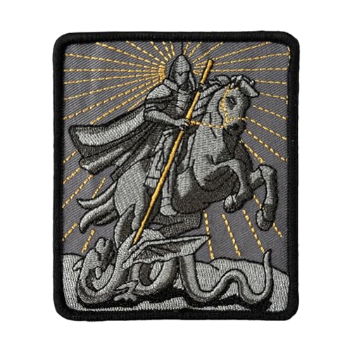 Archangel Michael Morale Tactical Patch Aufnäher Patches Hook&Loop Militär Patch für DIY Kleidung Rucksack Gear Hat Backpack Jackets von Ueiwffzo