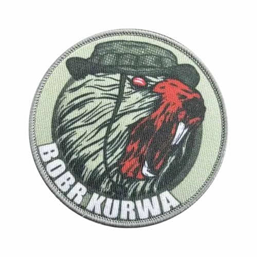 "BOBR KURWA" Klett Patch Maus Patches Klett Drucken Taktische Moral Militär Abzeichen Patches Für Taktische Kleidung Rucksack Baseballkappe Uniform "BOBR KURWA" Klett Patch Maus Patches Klett Drucken Taktische Moral Militär Abzeichen Patches Für Taktische Kleidung Rucksack Baseballkappe Uniform von Ueiwffzo
