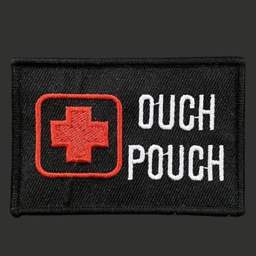 Bestickte Klett Patch 'Ouch Pouch', Witziger Klettaufnäher Für Taktische Ausrüstung, DIY Kleidung, Rucksack & Uniformen, Morale Patch Mit Haken- Und Schlaufenband Bestickte Klett Patch 'Ouch Pouch', Witziger Klettaufnäher Für Taktische Ausrüstung, DIY Kleidung, Rucksack & Uniformen, Morale Patch Mit Haken- Und Schlaufenband von Ueiwffzo