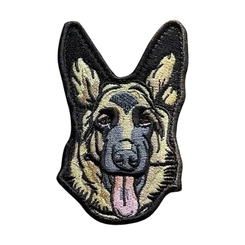Deutscher Schäferhund Funny Patch Stickerei Klett Patch für Taktische Kleidung Rucksack Baseballkappe Uniform Weste Backpack Jackets Deutscher Schäferhund Funny Patch Stickerei Klett Patch für Taktische Kleidung Rucksack Baseballkappe Uniform Weste Backpack Jackets von Ueiwffzo