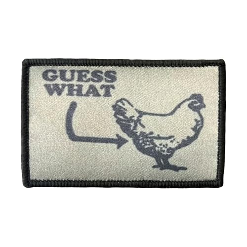 GUESS WHAT Tactical Military Patch Klett Patches Hook and Loop für Hüte, Rucksäcke, Jeans, Jacken GUESS WHAT Tactical Military Patch Klett Patches Hook and Loop für Hüte, Rucksäcke, Jeans, Jacken von Ueiwffzo