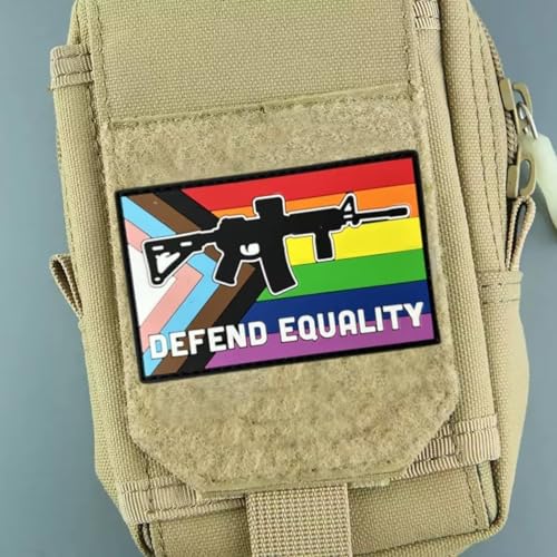 Klett Patch "AR-15 Gleichberechtigung Verteidigen" Patches Klett Militär PVC Aufnäher DIY Deko Klettpatches Für Rucksack Bundeswehr Jacke Klett Patch "AR-15 Gleichberechtigung Verteidigen" Patches Klett Militär PVC Aufnäher DIY Deko Klettpatches Für Rucksack Bundeswehr Jacke von Ueiwffzo