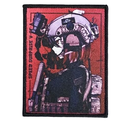 Klett Patch Militär, ‘Anime-Mädchen’Patches, Bestickte Aufnäher, Baseballkappe Jack Dekorativer Taktik Lustig Klettpatches Klett Patch Militär, ‘Anime-Mädchen’Patches, Bestickte Aufnäher, Baseballkappe Jack Dekorativer Taktik Lustig Klettpatches von Ueiwffzo