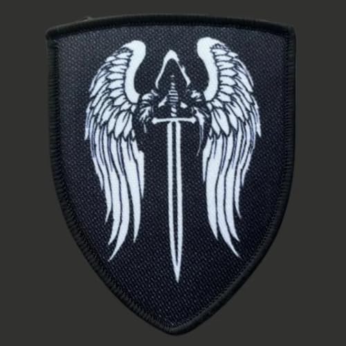 Klett Patch Militär, ‘Engel Der Bestrafung’Patches, Bestickte Aufnäher, Baseballkappe Jack Dekorativer Taktik Lustig Klettpatches von Ueiwffzo