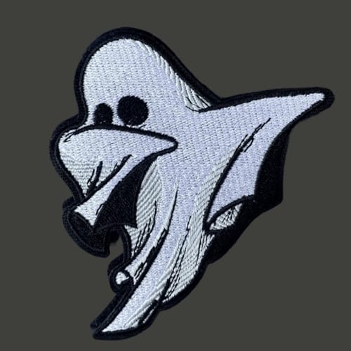 Klett Patch Militär, ‘Gespenst’Patches,bestickte Aufnäher, Baseballkappe Jack Dekorativer Taktik Lustig Klettpatches von Ueiwffzo