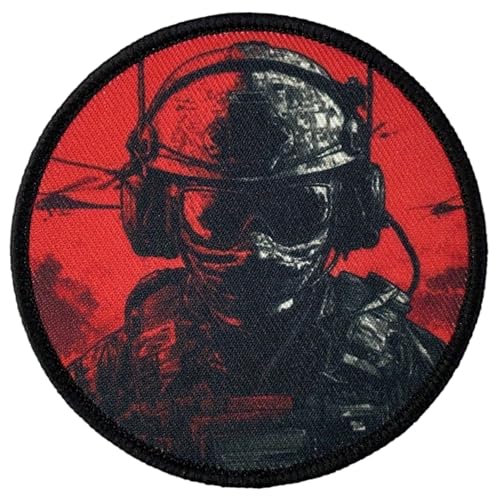 Klett Patch Militär, ‘Soldat Flugzeug’Patches, Bestickte Aufnäher, Baseballkappe Jack Dekorativer Taktik Lustig Klettpatches von Ueiwffzo