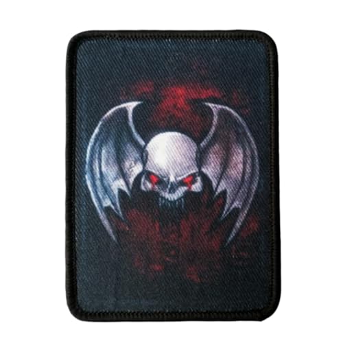 Klett Patches, Gruseliges Taktische Militär Abzeichen, Lustiger Stickerei Aufnäher, Moral-Patch für Taktische Kleidung Rucksack Baseballkappe Unifor von Ueiwffzo