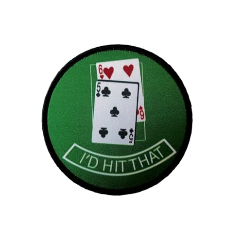 Klett Patches, 'I'D HIT THAT' Taktische Militär Abzeichen, Lustiger Stickerei Aufnäher, Moral-Patch für Taktische Kleidung Rucksack Baseballkappe Uniform von Ueiwffzo