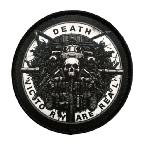 Klett Patches, Kreatives Musterdesign Taktische Militär Abzeichen, Lustiger Stickerei Aufnäher, Moral-Patch für Taktische Kleidung Rucksack Baseballkappe Uniform von Ueiwffzo