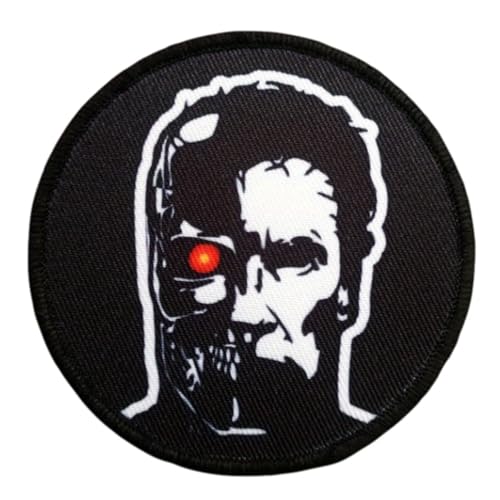 Klett Patches, Skelette und Menschen Taktische Militär Abzeichen, Lustiger Stickerei Aufnäher, Moral-Patch für Taktische Kleidung Rucksack Baseballkappe Uniform von Ueiwffzo