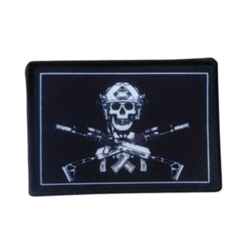 Klett Patches, Soldat Schädel Taktische Militär Abzeichen, Lustiger Stickerei Aufnäher, Moral-Patch für Taktische Kleidung Rucksack Baseballkappe Uniform Klett Patches, Soldat Schädel Taktische Militär Abzeichen, Lustiger Stickerei Aufnäher, Moral-Patch für Taktische Kleidung Rucksack Baseballkappe Uniform von Ueiwffzo