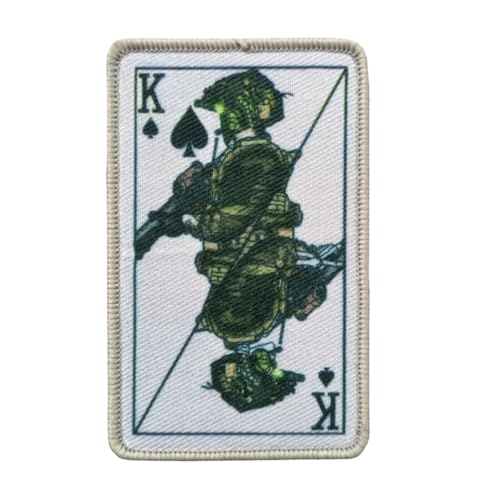 Klett Patches, Taktische Militär Abzeichen, Lustiger Stickerei Aufnäher, Moral-Patch für Taktische Kleidung Rucksack Baseballkappe Uniform von Ueiwffzo