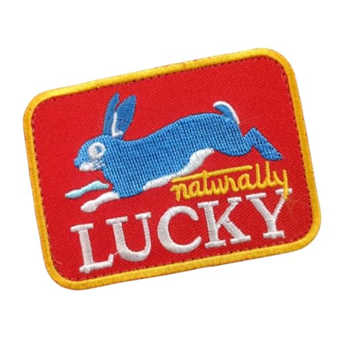 Klett Patches lustiger, 'Niedliches blaues Kaninchen' Aufnäher mit Stickerei, Taktisch Militär Patch, Aufnäher für Taktische Kleidung Rucksack Baseballkappe Uniform Klett Patches lustiger, 'Niedliches blaues Kaninchen' Aufnäher mit Stickerei, Taktisch Militär Patch, Aufnäher für Taktische Kleidung Rucksack Baseballkappe Uniform von Ueiwffzo
