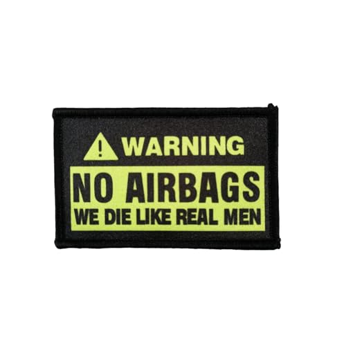 Klett Patches lustiger, 'We Die Like Real Men' Aufnäher mit Stickerei, Taktisch Militär Patch, Aufnäher für Taktische Kleidung Rucksack Baseballkappe Uniform Klett Patches lustiger, 'We Die Like Real Men' Aufnäher mit Stickerei, Taktisch Militär Patch, Aufnäher für Taktische Kleidung Rucksack Baseballkappe Uniform von Ueiwffzo