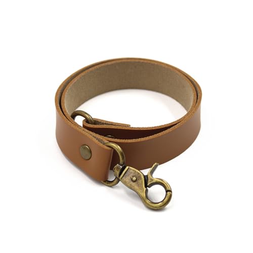 Leder Vorhang Raffhalter, 2 Stück, Leder-Vorhangschnalle, Vorhang-Raffhalter, europäisch, klassisch, Retro, ohne Nägel, für Zuhause, Büro, Schlafzimmer, Café (Braun) von Ueiwffzo