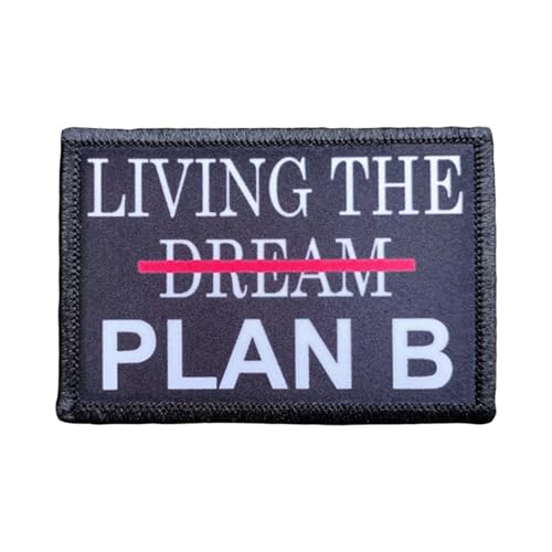 Living The Dream Funny Patch Militär Patch Taktisches Moral-Emblem Aufnäher Patches für Hüte, Rucksäcke, Jeans, Jacken Living The Dream Funny Patch Militär Patch Taktisches Moral-Emblem Aufnäher Patches für Hüte, Rucksäcke, Jeans, Jacken von Ueiwffzo