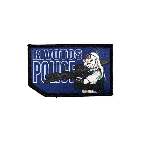Lustig Patch Klett, Anime Mädchen Gestickt Abzeichen Aufnäher mit Stickerei, Taktisch Militär Patch, Patches für Kleidung Taschen Weste Jacke Rucksäcke Lustig Patch Klett, Anime Mädchen Gestickt Abzeichen Aufnäher mit Stickerei, Taktisch Militär Patch, Patches für Kleidung Taschen Weste Jacke Rucksäcke von Ueiwffzo