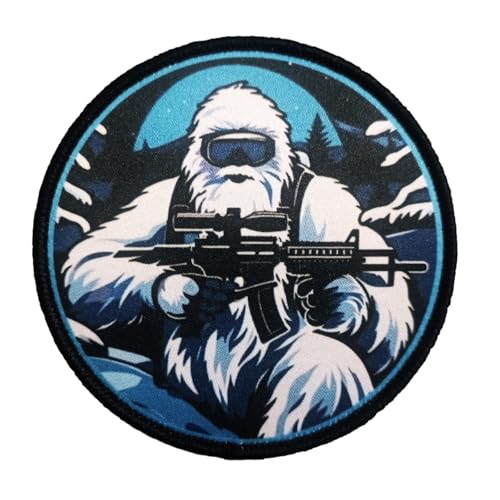 Lustig Patch Klett, Gestickt Abzeichen Aufnäher mit Stickerei, Taktisch Militär Patch, Patches für Kleidung Taschen Weste Jacke Rucksäcke von Ueiwffzo