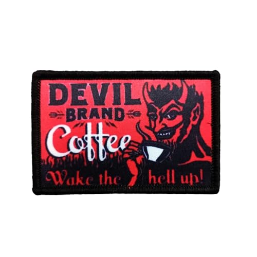 Lustig Patch Klett, Gestickt Abzeichen Aufnäher mit Stickerei, Taktisch Militär Patch, Patches für Kleidung Taschen Weste Jacke Rucksäcke von Ueiwffzo