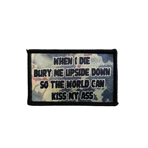 Lustig Patch Klett, Gestickt Abzeichen Aufnäher mit Stickerei, Taktisch Militär Patch, Patches für Kleidung Taschen Weste Jacke Rucksäcke Lustig Patch Klett, Gestickt Abzeichen Aufnäher mit Stickerei, Taktisch Militär Patch, Patches für Kleidung Taschen Weste Jacke Rucksäcke von Ueiwffzo