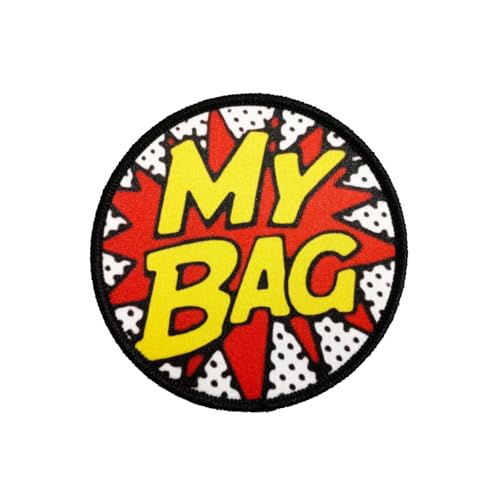 Lustig Patch Klett, 'MY BAG' Gestickt Abzeichen Aufnäher mit Stickerei, Taktisch Militär Patch, Patches für Kleidung Taschen Weste Jacke Rucksäcke Lustig Patch Klett, 'MY BAG' Gestickt Abzeichen Aufnäher mit Stickerei, Taktisch Militär Patch, Patches für Kleidung Taschen Weste Jacke Rucksäcke von Ueiwffzo