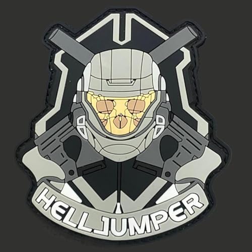 PVC Klett Patch 'Hell Jumper', Witziger Klettaufnäher Für Taktische Ausrüstung, DIY Kleidung, Rucksack & Uniformen, Morale Patch Mit Haken- Und Schlaufenband PVC Klett Patch 'Hell Jumper', Witziger Klettaufnäher Für Taktische Ausrüstung, DIY Kleidung, Rucksack & Uniformen, Morale Patch Mit Haken- Und Schlaufenband von Ueiwffzo