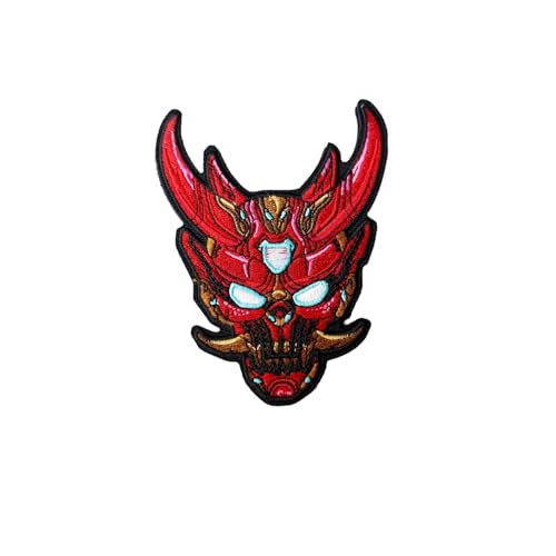 Patches Klett, Kreative Maske Aufnäher, Militär Aufkleber Abzeichen, Moral-Patch für Taktische Kleidung Rucksack Baseballkappe Uniform von Ueiwffzo