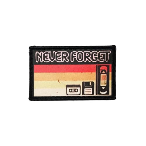Patches Klett, 'NEVER FORGET' Stickerei Aufnäher, Militär Aufkleber Abzeichen, Moral-Patch für Taktische Kleidung Rucksack Baseballkappe Uniform Patches Klett, 'NEVER FORGET' Stickerei Aufnäher, Militär Aufkleber Abzeichen, Moral-Patch für Taktische Kleidung Rucksack Baseballkappe Uniform von Ueiwffzo