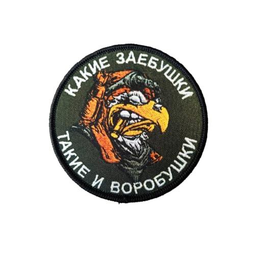 Patches Klett, Wütender Adler Aufnäher, Militär Aufkleber Abzeichen, Moral-Patch für Taktische Kleidung Rucksack Baseballkappe Uniform von Ueiwffzo