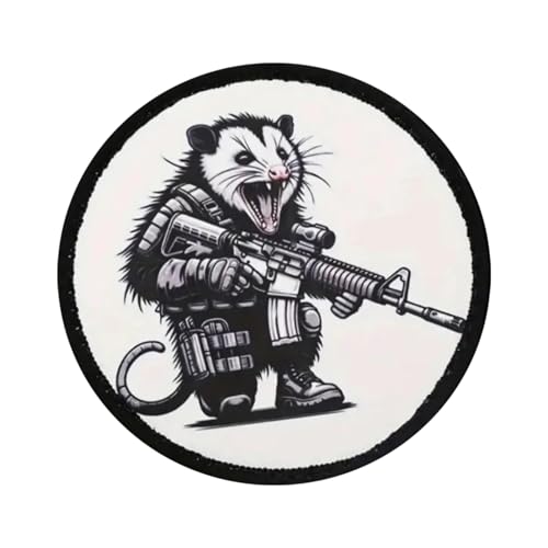 Patches Klett Militär Printed Patch Lustiger Aufnäher zum Aufnähen für Rucksäcke, Jacken, Jeans,Backpack, Jackets von Ueiwffzo