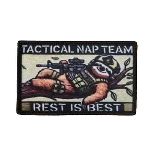 REST IS BEST Patches Klett Militär Lustig Patches Hook and Loop für Taktische Kleidung Rucksack Baseballkappe Uniform Weste Backpack Jackets von Ueiwffzo