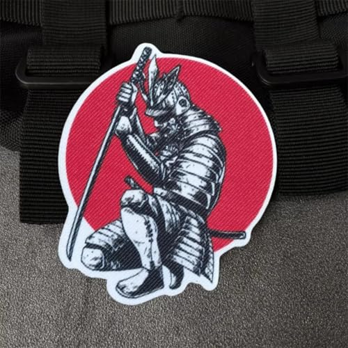 "Samurai und Sonne" Patches Klett Militär Aufnäher DIY Deko Klettpatches für Rucksack Bundeswehr Jacke. "Samurai und Sonne" Patches Klett Militär Aufnäher DIY Deko Klettpatches für Rucksack Bundeswehr Jacke. von Ueiwffzo