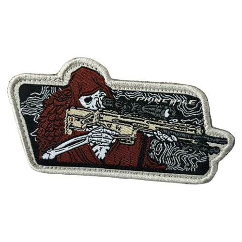 Scharfschütze Militär Patch Klett Patches Stickerei Klett Patch für DIY Kleidung Rucksack Gear Hat Backpack Jackets von Ueiwffzo