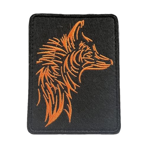 Wolf Embroidery Patches Klett Patches Hook and Loop für DIY Kleidung Rucksack Gear Hat Backpack Jackets Wolf Embroidery Patches Klett Patches Hook and Loop für DIY Kleidung Rucksack Gear Hat Backpack Jackets von Ueiwffzo