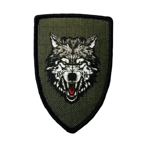 Wolf Klett Patches Lustiger Aufnäher zum Aufnähen Hook and Loop für Hüte, Rucksäcke, Jeans, Jacken Wolf Klett Patches Lustiger Aufnäher zum Aufnähen Hook and Loop für Hüte, Rucksäcke, Jeans, Jacken von Ueiwffzo
