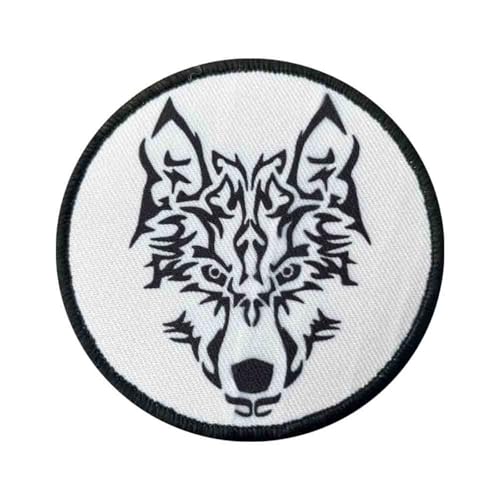 Wolf Tactical Military Patch Printed Patch Hook and Loop für Taktische Kleidung Rucksack Baseballkappe Uniform Weste Backpack Jackets Wolf Tactical Military Patch Printed Patch Hook and Loop für Taktische Kleidung Rucksack Baseballkappe Uniform Weste Backpack Jackets von Ueiwffzo