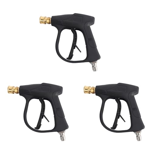 Uhidka 3X Autowaschpistole 3000 Psi Max Schaum Pistole 3/8 Anschluss Hochdruckreiniger Werkzeug für Druck Strom Waschmaschine Schaumkanone Uhidka 3X Autowaschpistole 3000 Psi Max Schaum Pistole 3/8 Anschluss Hochdruckreiniger Werkzeug für Druck Strom Waschmaschine Schaumkanone von Uhidka