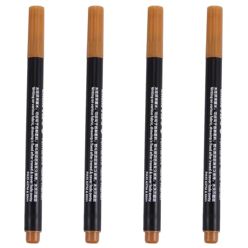 Uhidka 4 x Fabric Marker Pens Permanent Farben für DIY Textile Kleidung T-Shirt Schuhe Uhidka 4 x Fabric Marker Pens Permanent Farben für DIY Textile Kleidung T-Shirt Schuhe von Uhidka